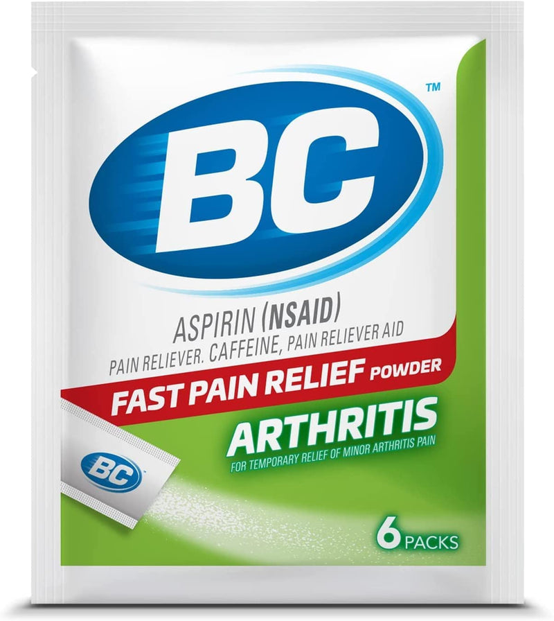 BC Arthritis Pain Relief 6Pk