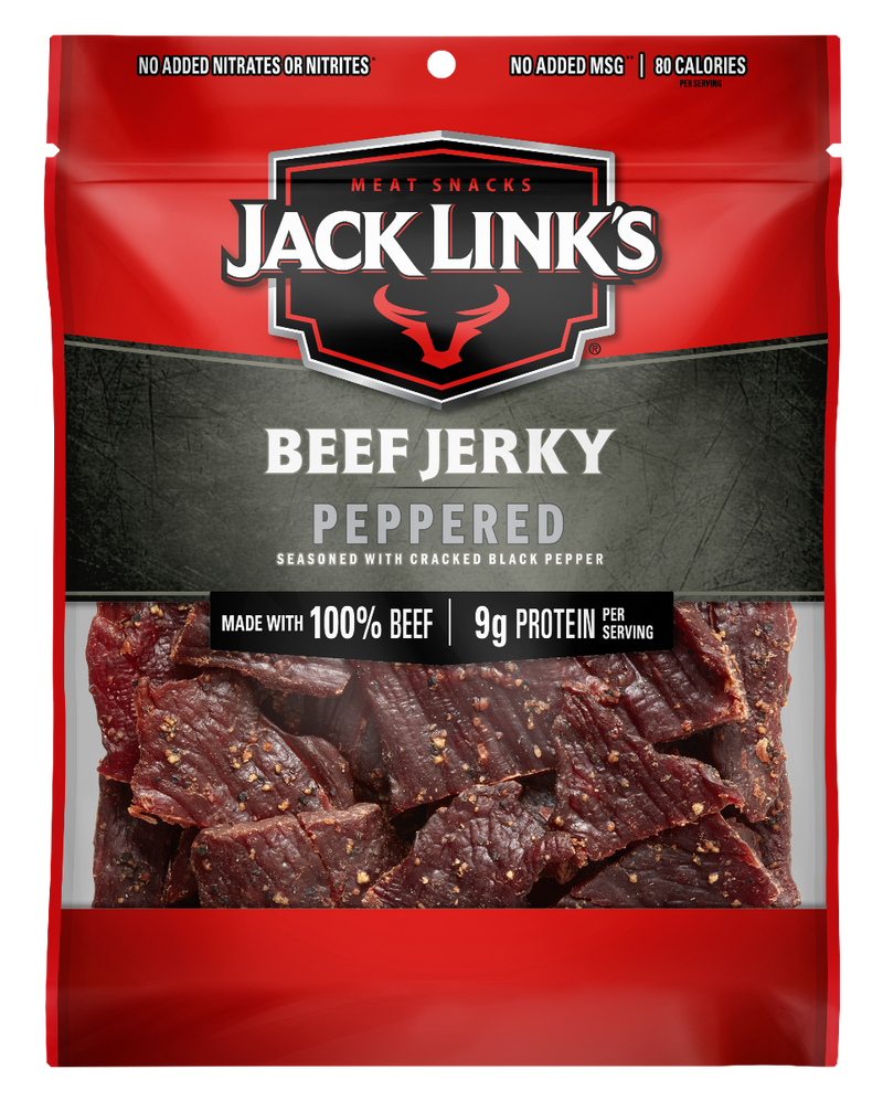 Jack Links Beef Jerky Peppered 2.85 oz