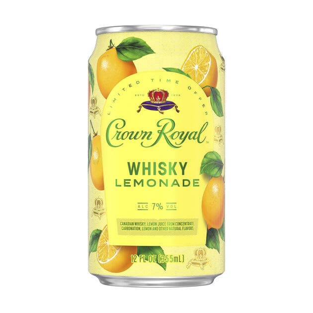 Crown Royal Whisky Lemonade 12oz Single