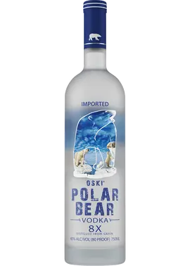 Oski Polar Bear Vodka 750 ml