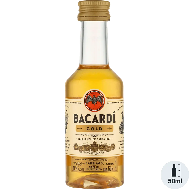 Bacardi Rum Gold 50 ml