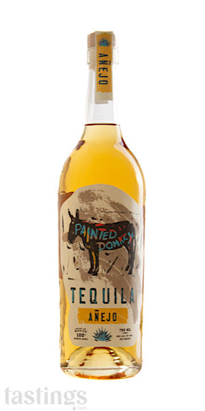 Painted Donkey Tequila Anejo 750 ml