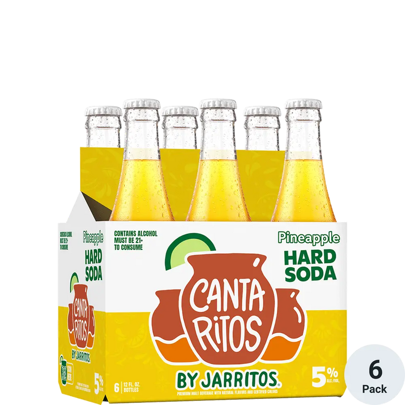 Cantaritos Pineapple 6pk Bottles