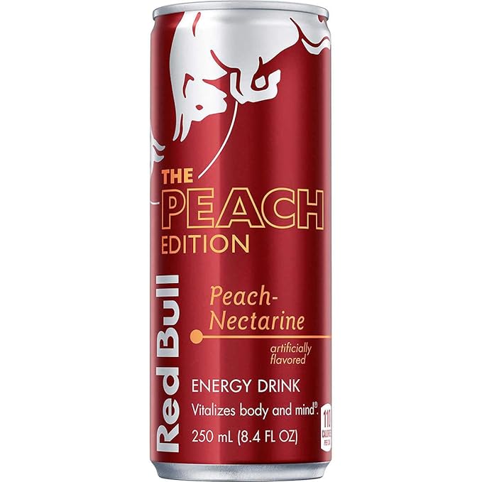 Red Bull Peach 12 oz