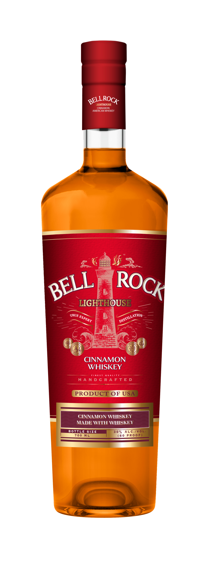 Bell Rock Cinnamon Whiskey 700 ml