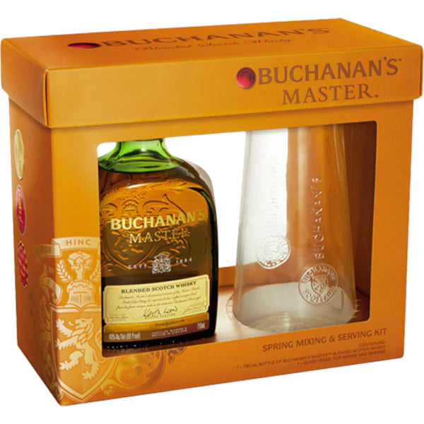 Buchanans Master 750 ml Gift Set
