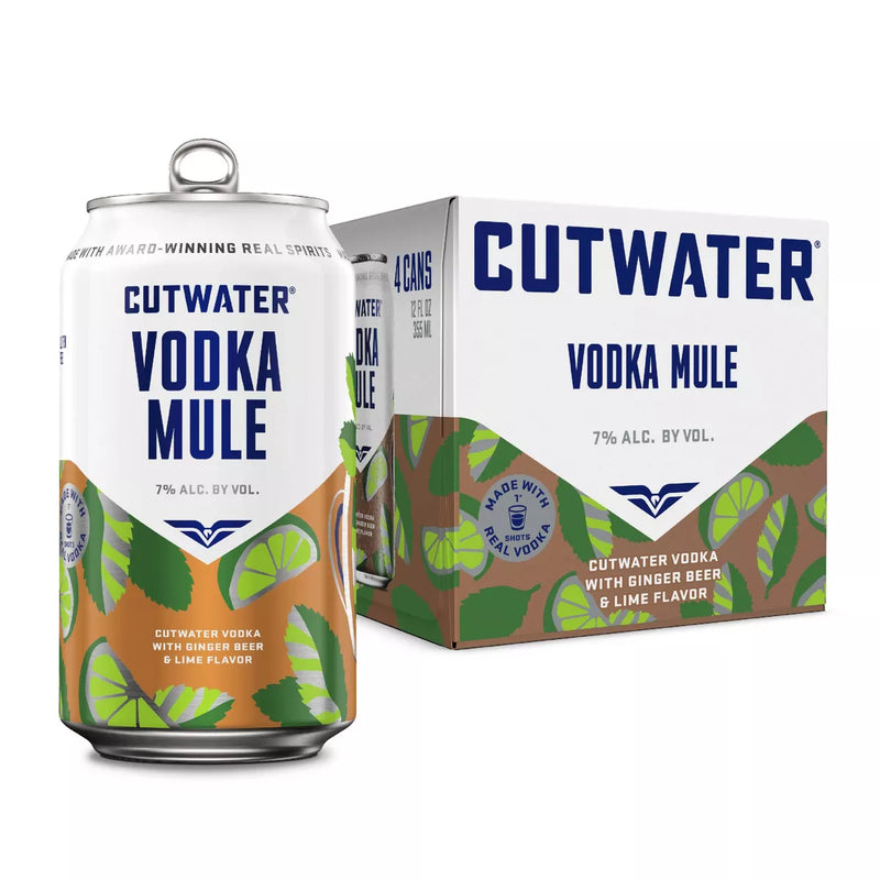 Cut Water Vodka Mule 4pk 12oz