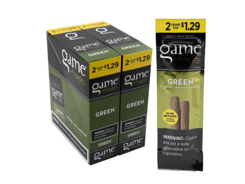 Game Green Cigarillos 2/1.29