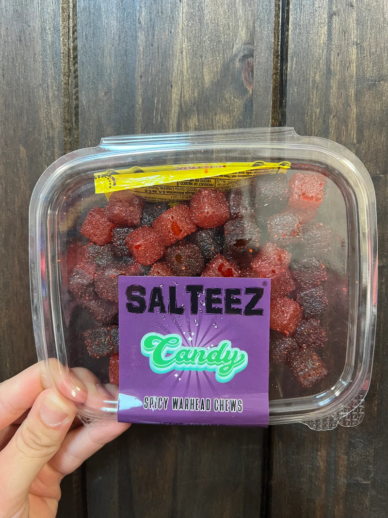 Salteez Candy Spicy Warhead Chews 6oz