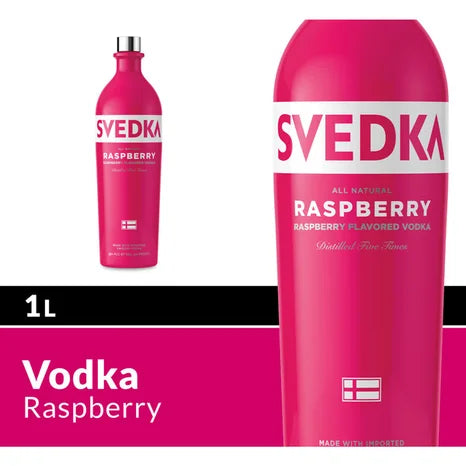 Svedka Raspberry Vodka 1L