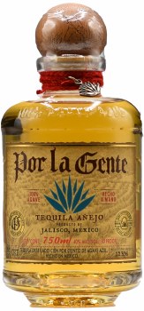 Por La Gente Tequila Anejo 750 ml