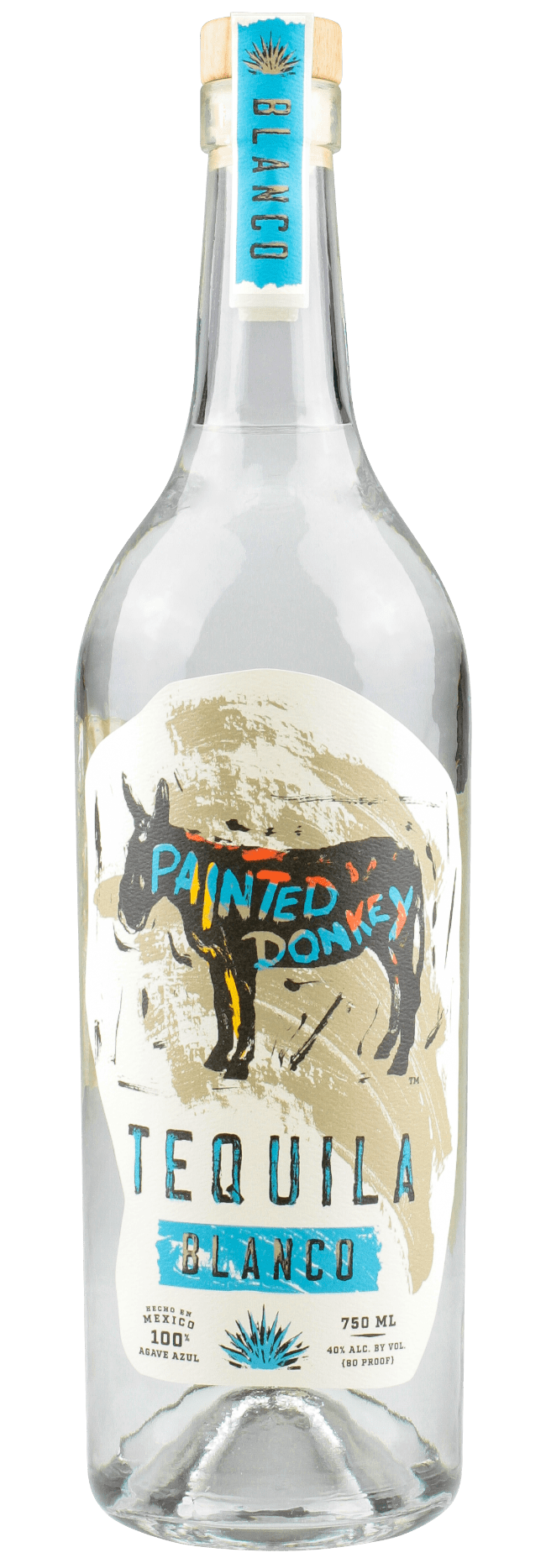 Painted Donkey Tequila Blanco 750ml