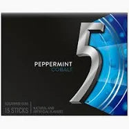 Wrigley 5 Gum Peppermint Cobalt 15 Stk