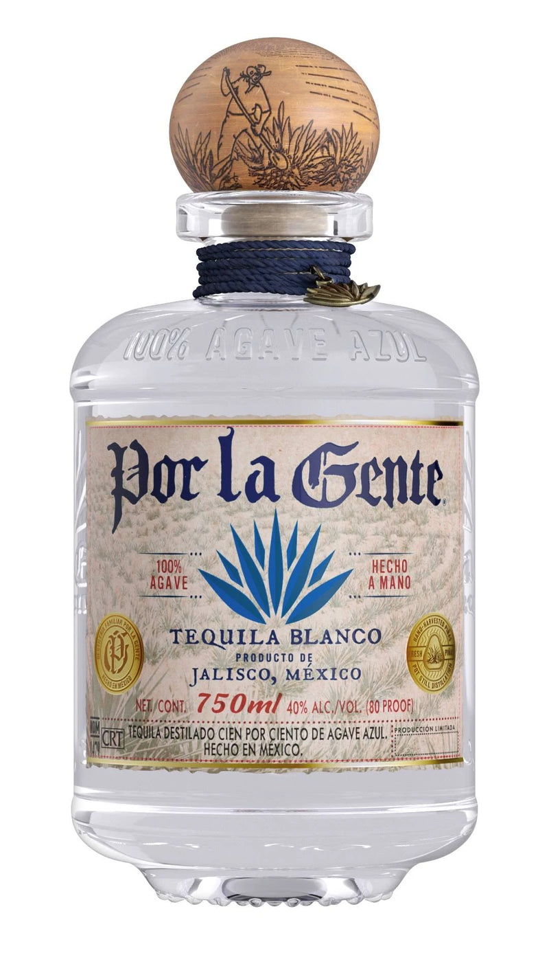 Por La Gente Tequila Blanco 750 ml