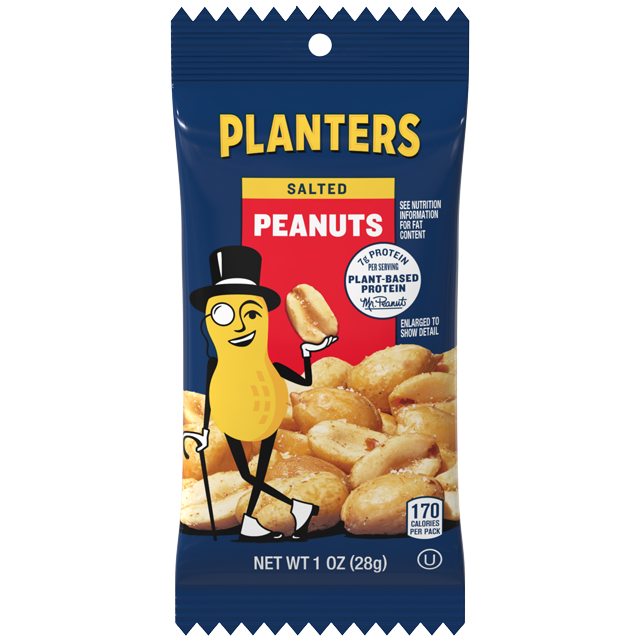 Planters Salted Peanuts 1 oz