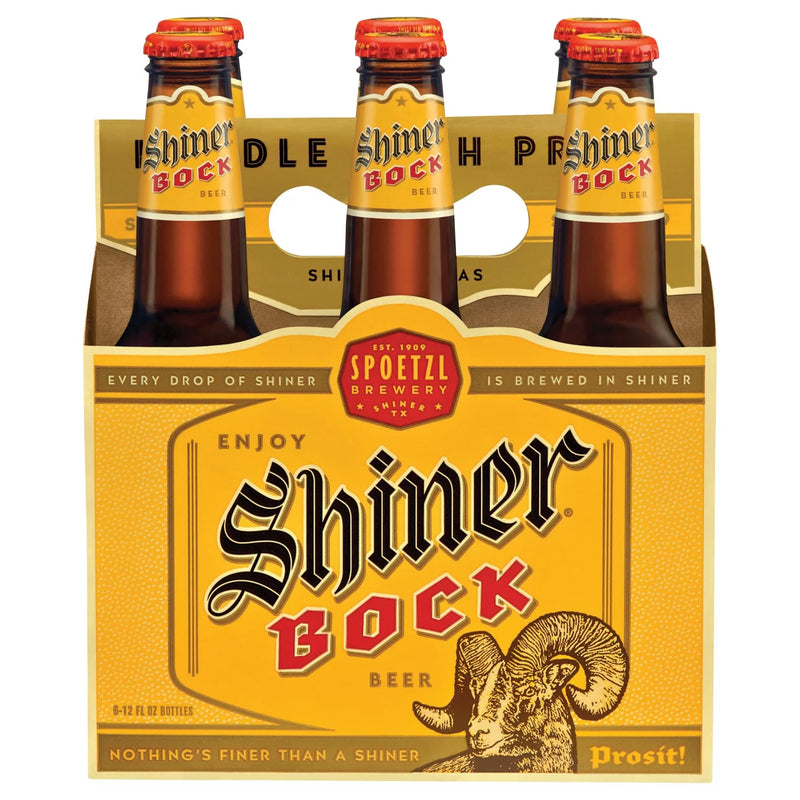 Shiner Block 6 Pack 12oz Bottles