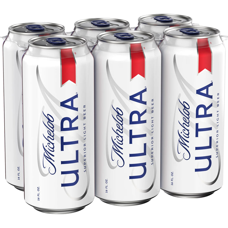 Michelob Ultra 6 Pack 16oz Can