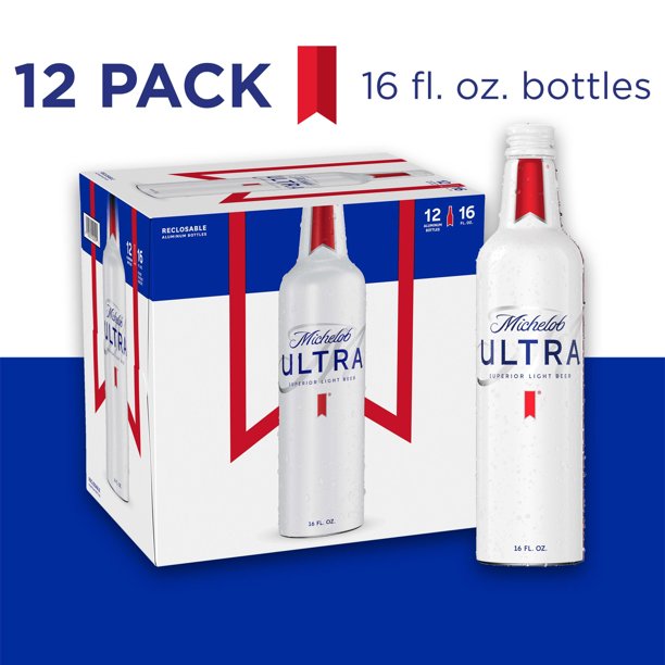 Michelob Ultra 12 pack 16oz Bottle