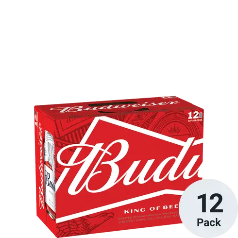 Budweiser 12 Pack 12oz Can