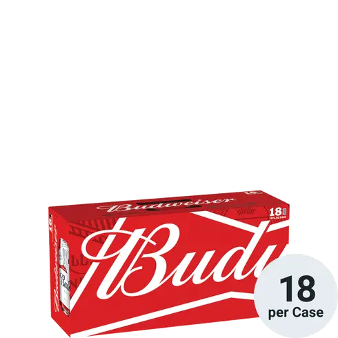 Budweiser 18 Pack 12oz Can