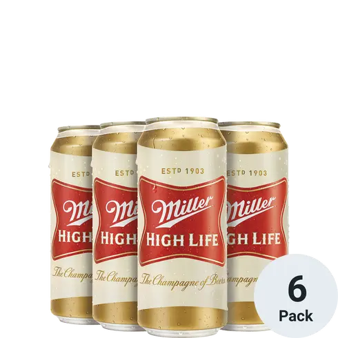 Miller High Life 6 Pack