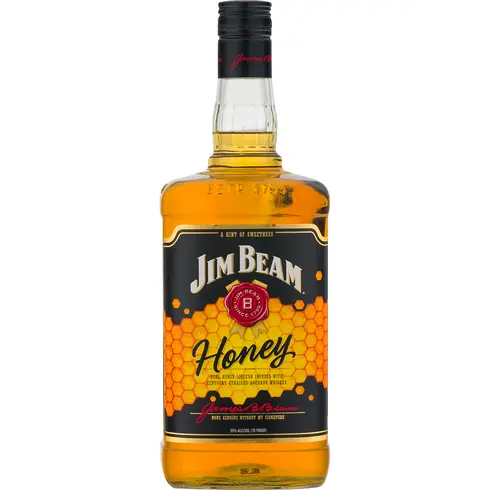 Jim Beam Whiskey Honey 1.75L