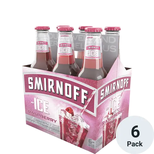 Smirnoff Ice Raspberry 6 Pack