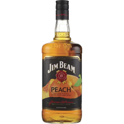 Jim Beam Whiskey Peach 1.75L