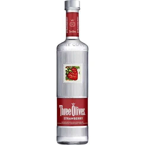 Three Olives Strawberry Vodka 750 ml