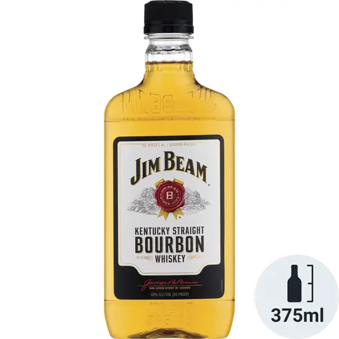 Jim Beam Bourbon Whiskey 375 ml