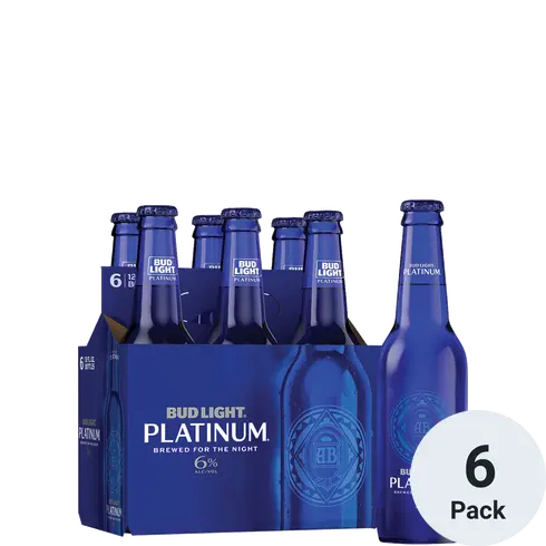 Bud Light Platinum 6pk 12oz Bottles