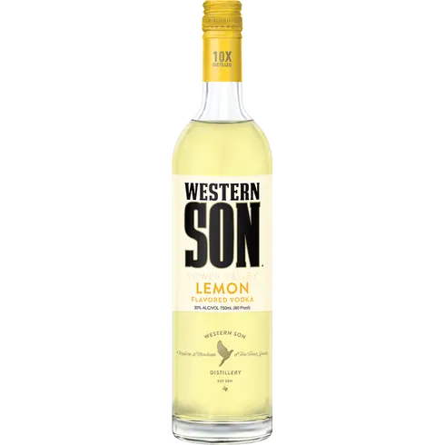 Western Son Lemon Vodka 750 ml