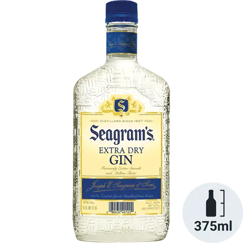 Seagrams Extra Dry Gin 375 ml