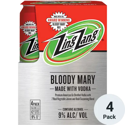 Zing Zang Bloody Mary 12oz 4pk