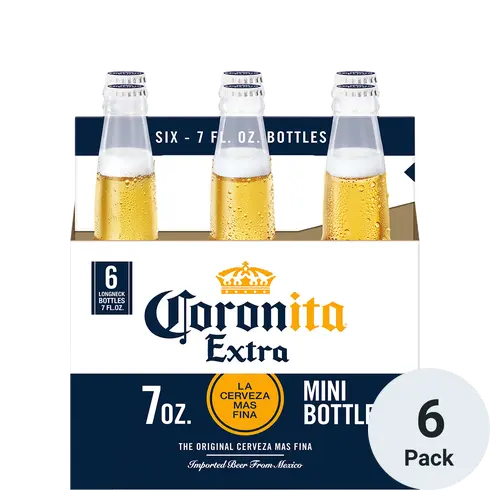 Corona Extra 6 Pack Mini Bottle