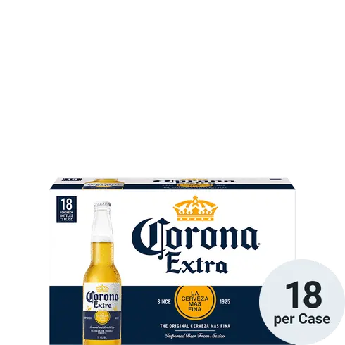 Corona Extra 18pk 12oz Bottles