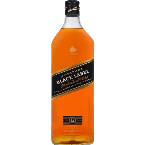 Johnnie Walker Whiskey Black Label 1.75L