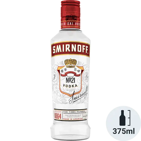 Smirnoff Vodka 80 Proof 375 ml