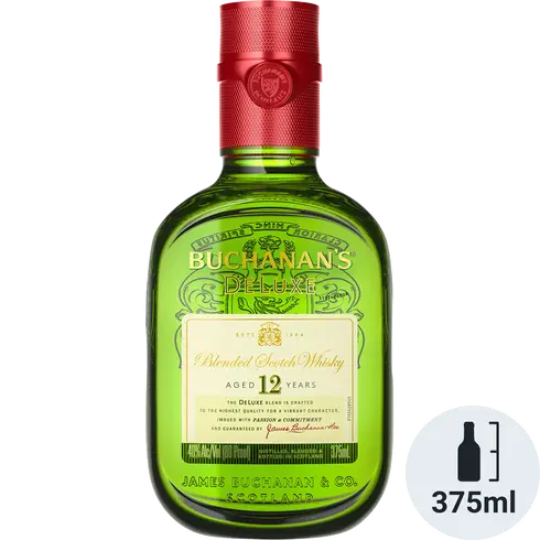 Buchanans Deluxe 12 Year Whiskey 375 ml