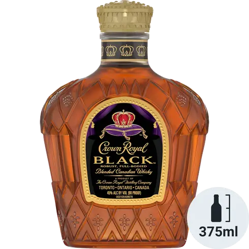Crown Royal Black Whiskey 375 ml