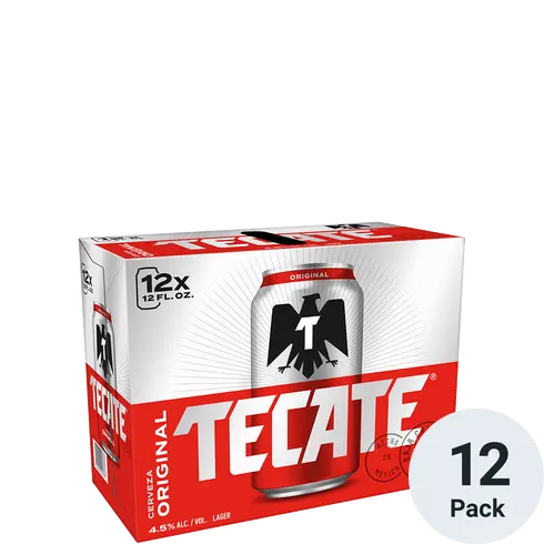 Tecate Original 12 Pack 12oz Can
