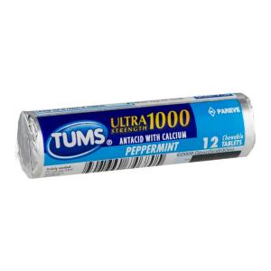 Tums Peppermint 12 Tablets