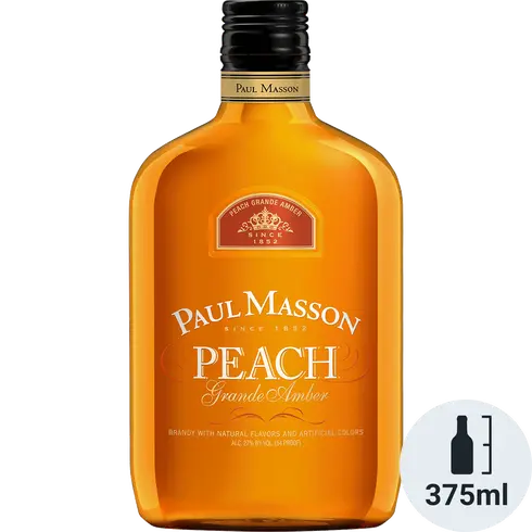 Paul Masson Brandy Peach 375 ml