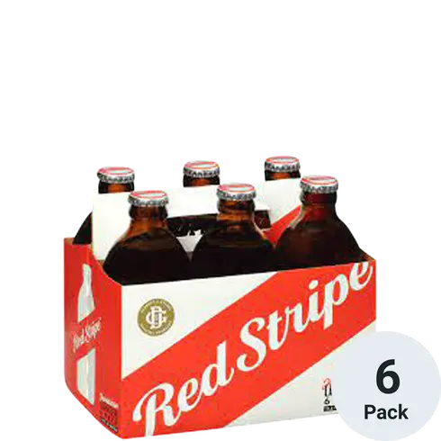 Red Stripe 6 Pack 12oz Bottles