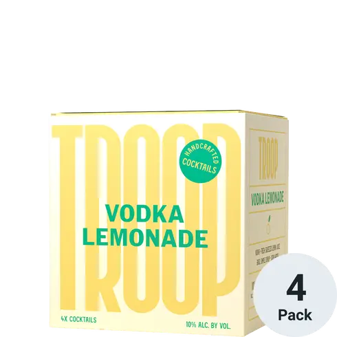 Troop Vodka Lemonade 4x200 ml