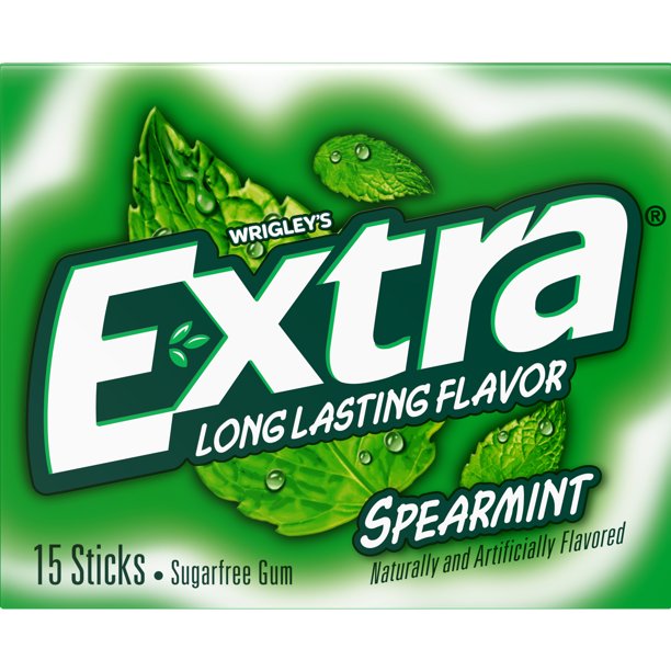 Extra Spearmint 15 Sticks Gum