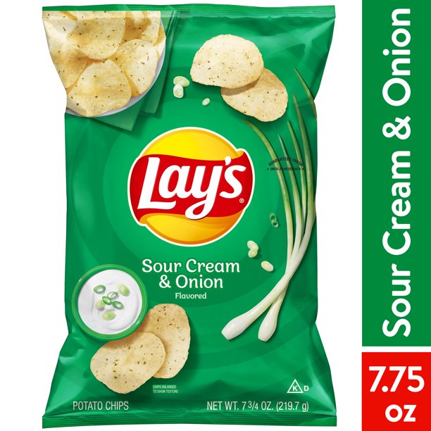 Lays Sour Cream & Onion 7.75 oz