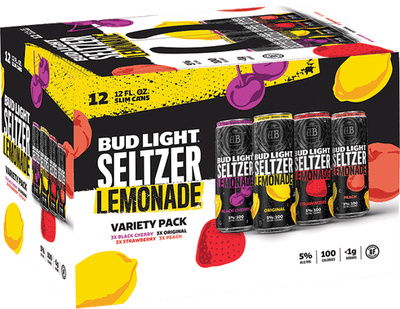 Bud Light Seltzer Lemonade 12oz 12pk Can