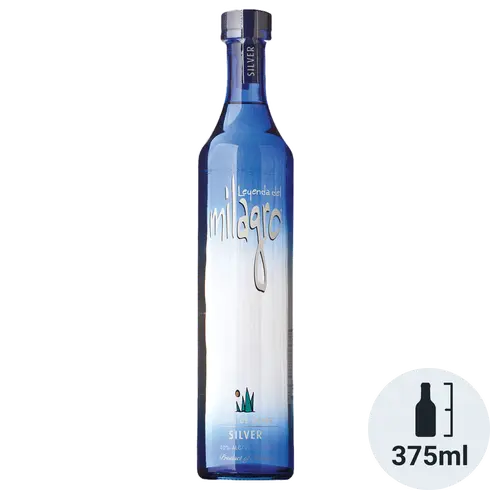 Milagro Tequila Silver 375 ml