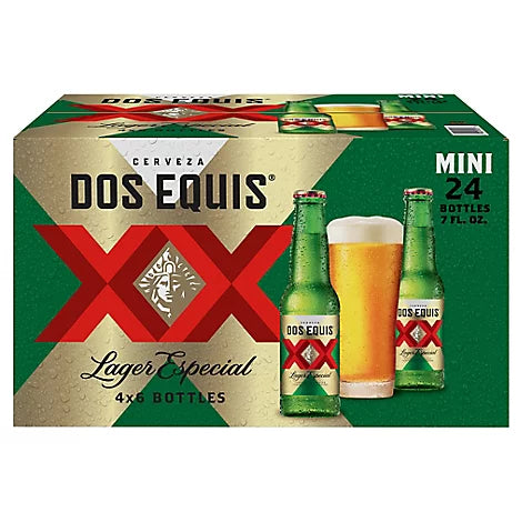 Dos Equis 24 Pack Mini Bottle